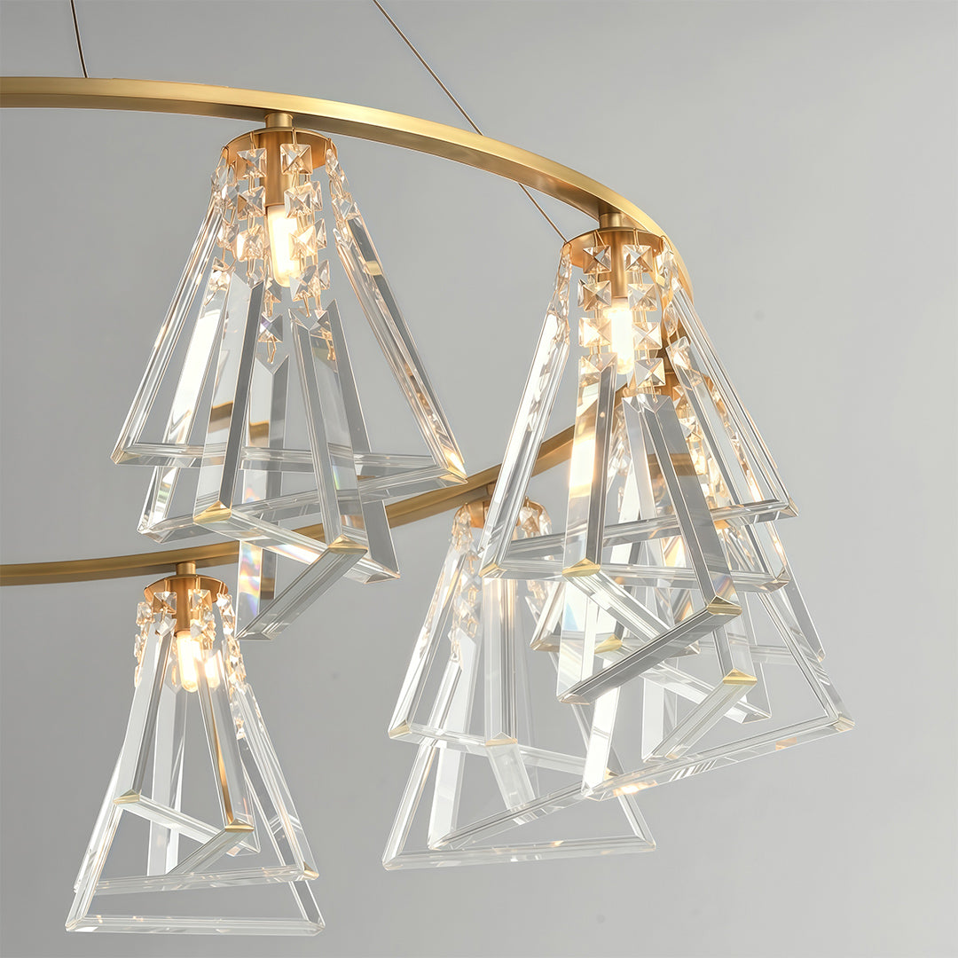 WINTERBOURNE CRYSTAL SPHERE CEILING LANTERN