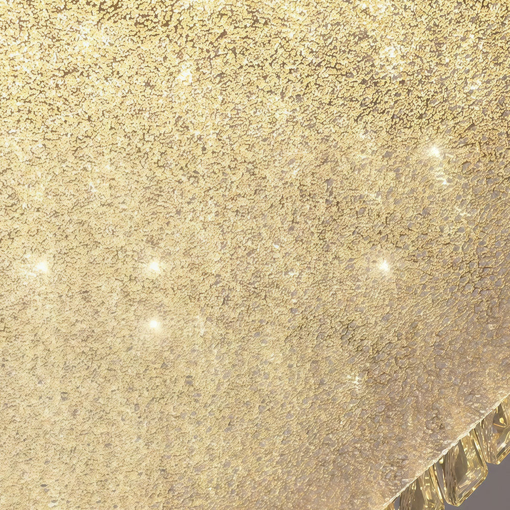 WINTHROP CRYSTAL EMBEDDED LED CEILING LANTERN