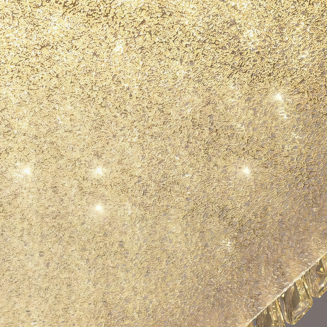 WINTHROP CRYSTAL EMBEDDED LED CEILING LANTERN