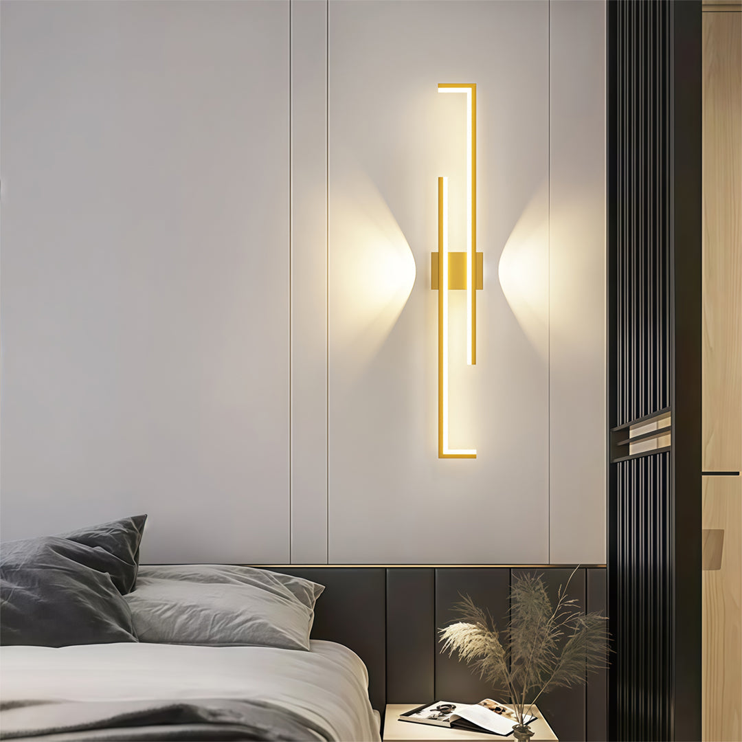WINTHROP SLIM IRON LED WALL LANTERN