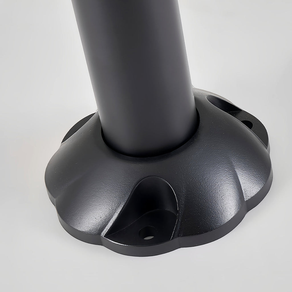WINDSOR SOLAR GARDEN PILLAR LIGHTS - Contemporary LED Outdoor Illumination for Lawns