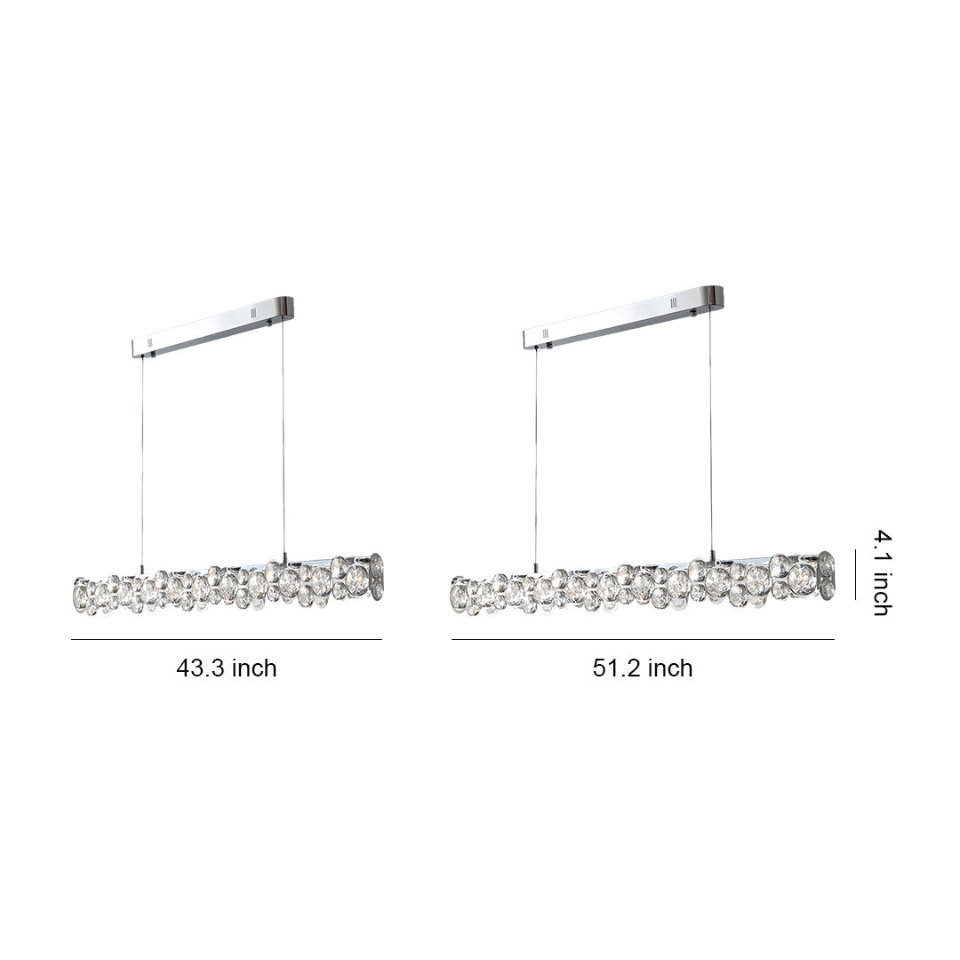 WINTERBOURNE CRYSTAL DAPPLE CEILING PENDANT