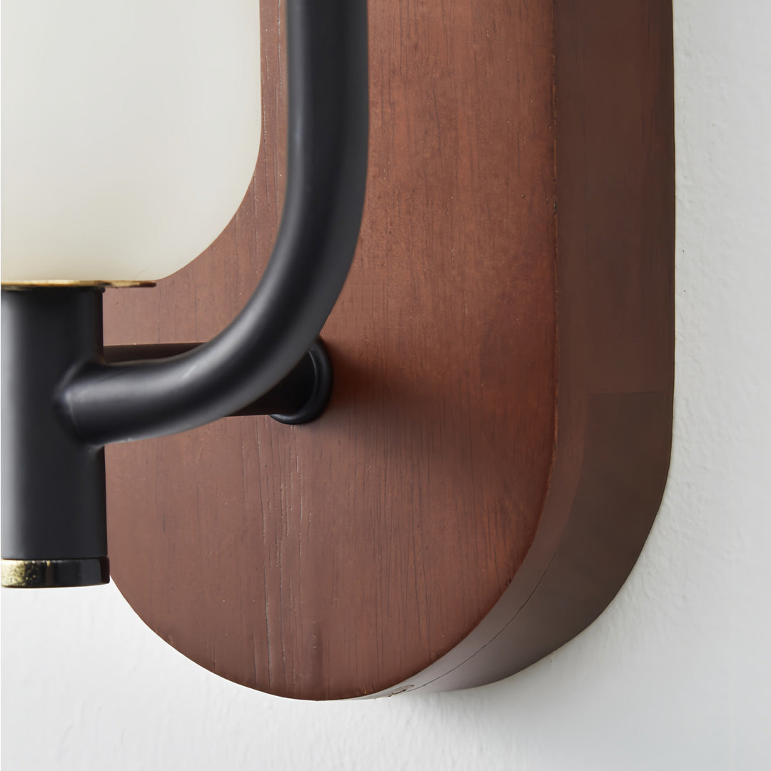 BRAMBLETON IRON ACRYLIC WALL LAMP
