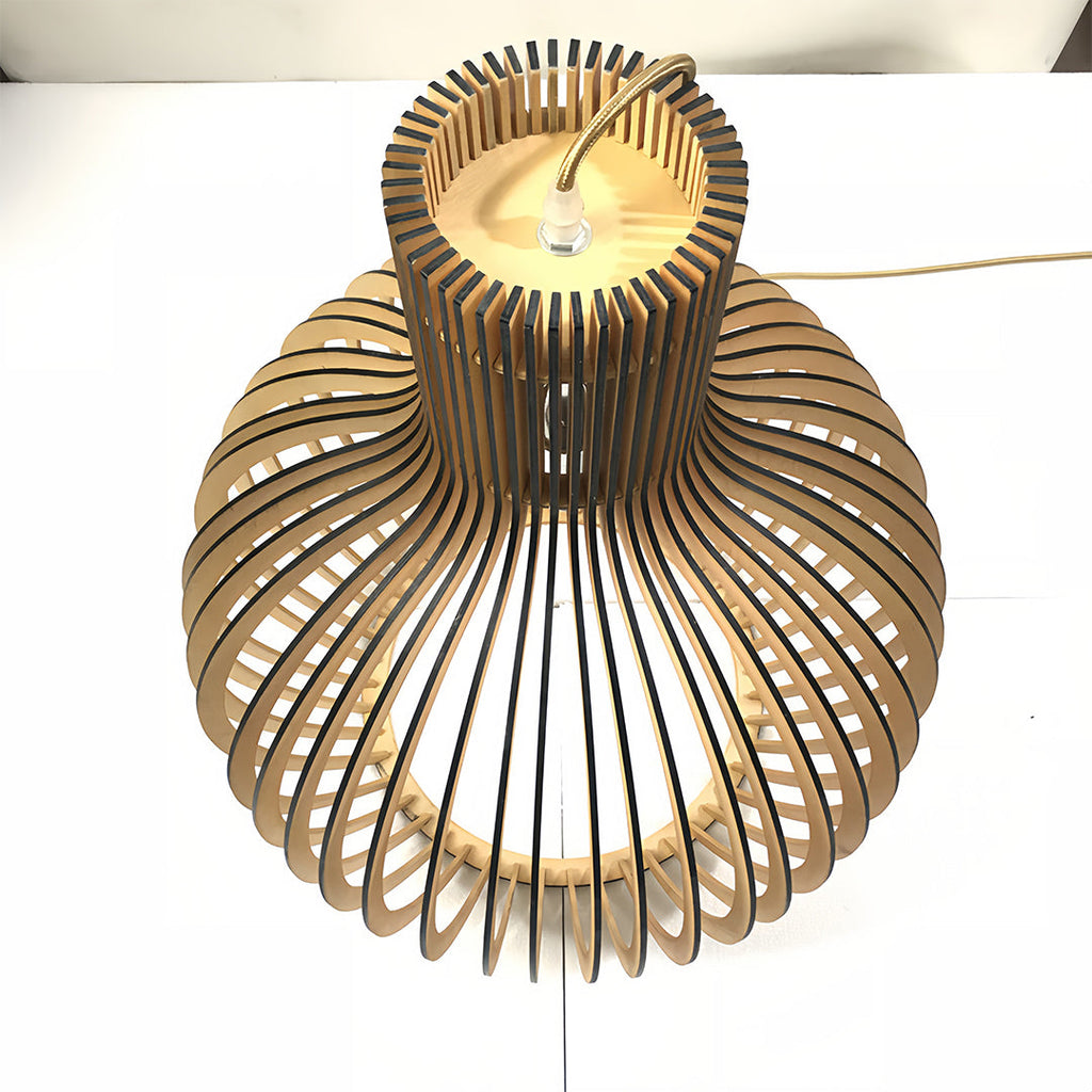 WINDSOR AVIAN WOODEN PENDANT LUMINAIRE