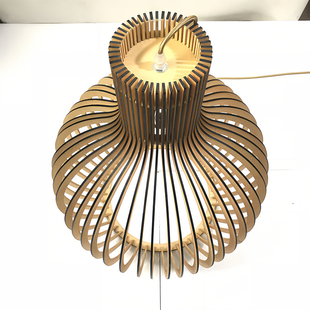 WINDSOR AVIAN WOODEN PENDANT LUMINAIRE
