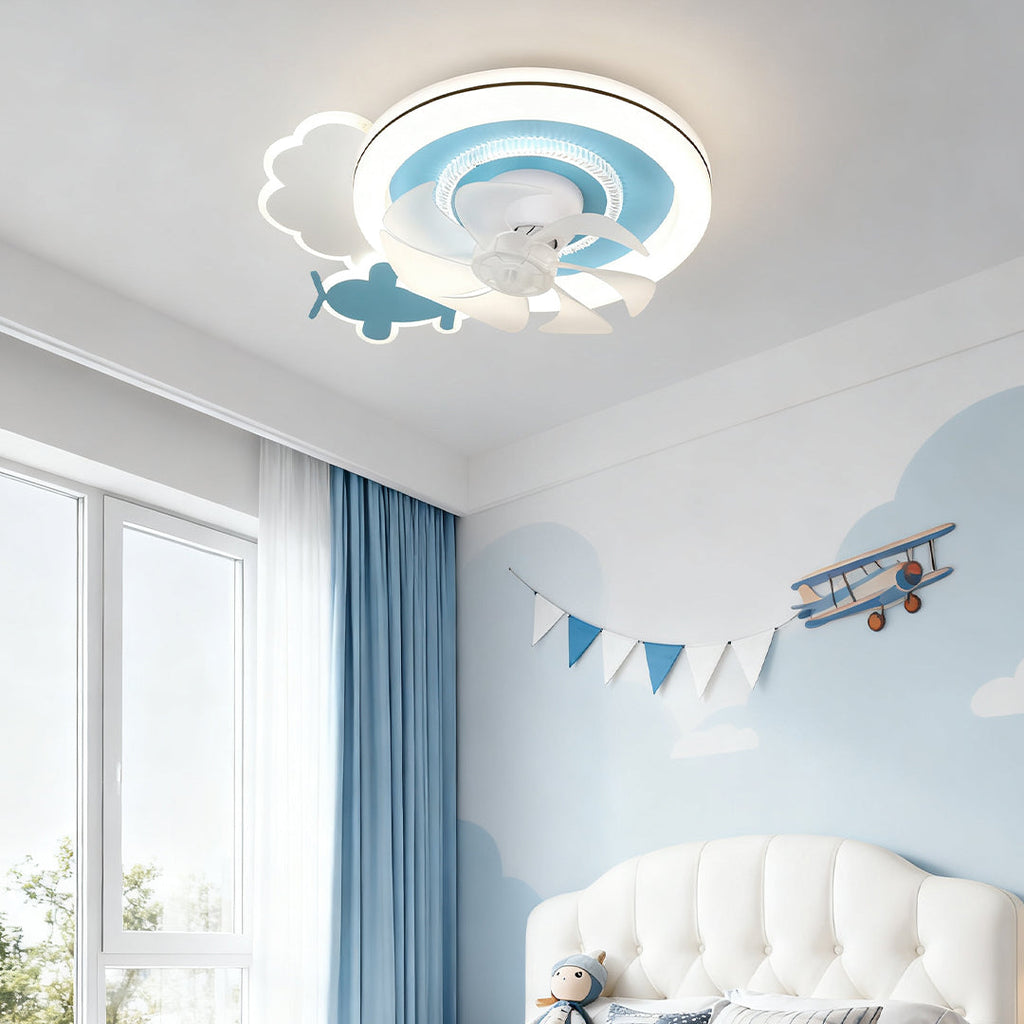 WILLOUGHBY SKY DANCER CEILING LIGHT FAN"  
2. "CHARLESTON WHIRLPOOL BLUE AND WHITE CEILING FAN"  
3. "PENDLETON CLOUD BREEZE LIGHTED FAN"  
4. "HENLEY AQUA WHIRL CEILING LIGHT FAN"  
5. "KENSINGTON DREAMSCAPE CEILING FAN WITH LIGHT"  
6. "TAVISTOCK SERENE