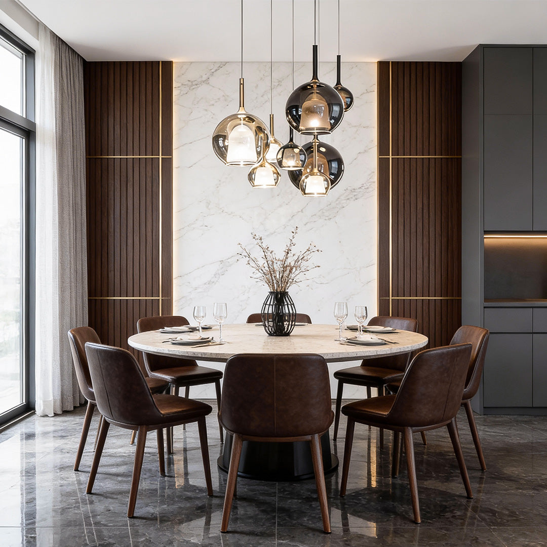 WINTHROP CIRCLE GLASS ILLUMINATION PENDANT