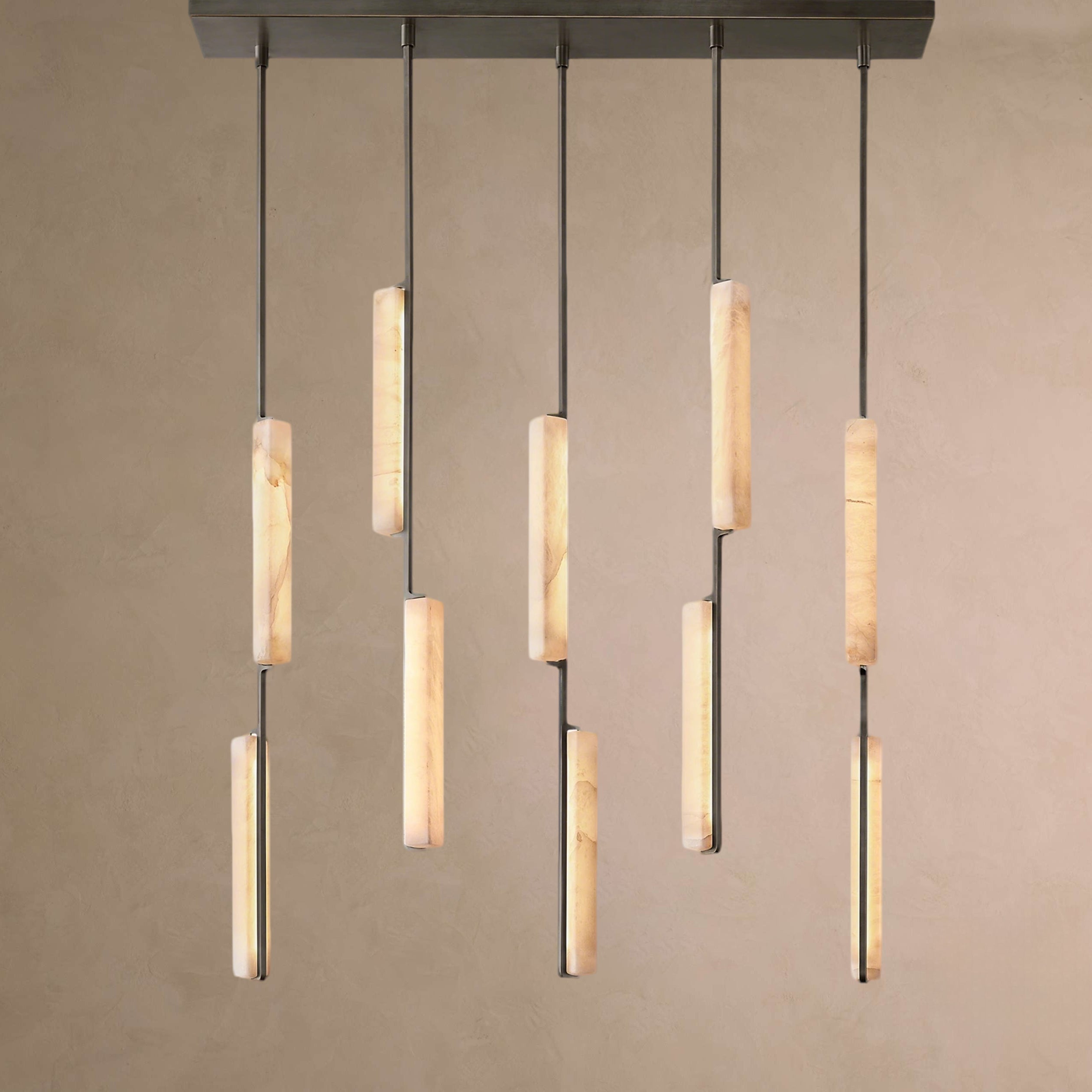 VALLIS MARBLE STRIPED CEILING LANTERN