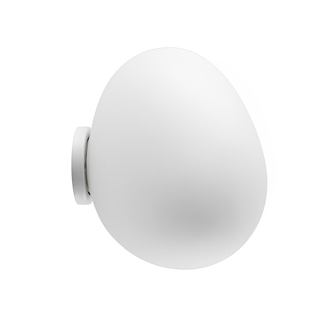 WHITBY GLASS STONE LED WALL LANTERN