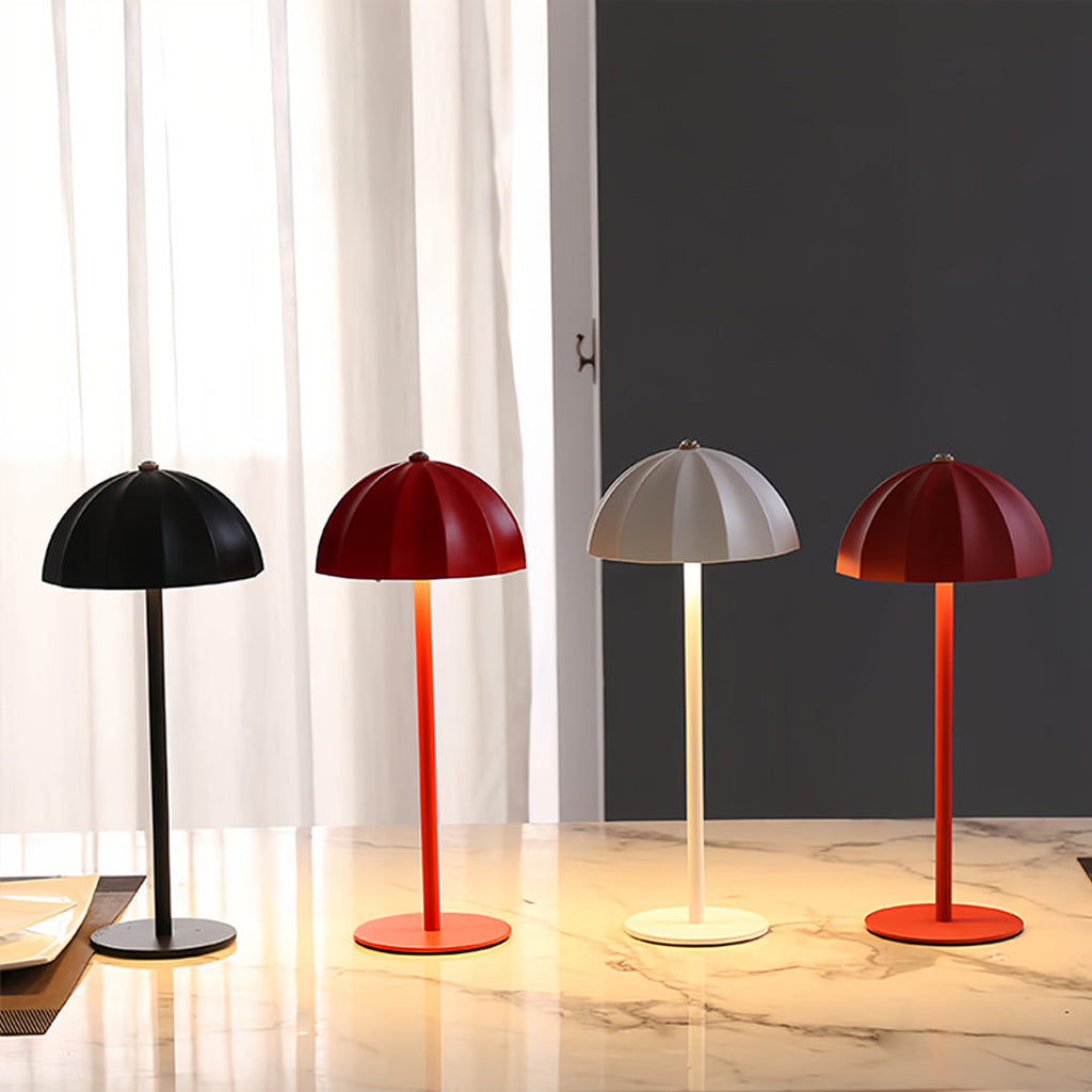 WINTHROP CORDLESS METAL MUSHROOM LANTERN