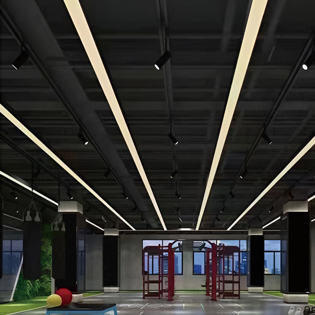 WINDSOR MODERN RECTANGULAR LED PENDANT ILLUMINATOR