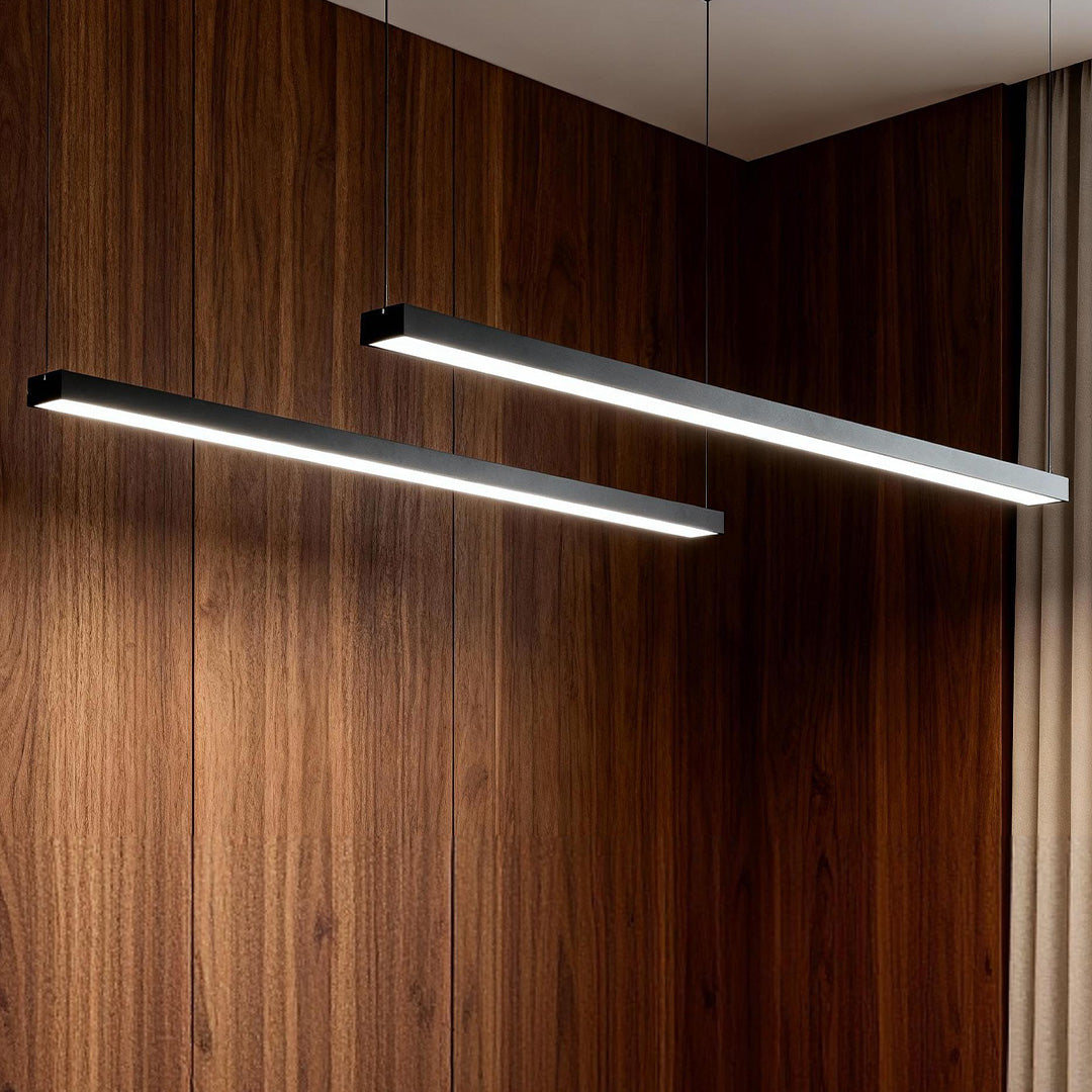WINDSOR MODERN RECTANGULAR LED PENDANT ILLUMINATOR