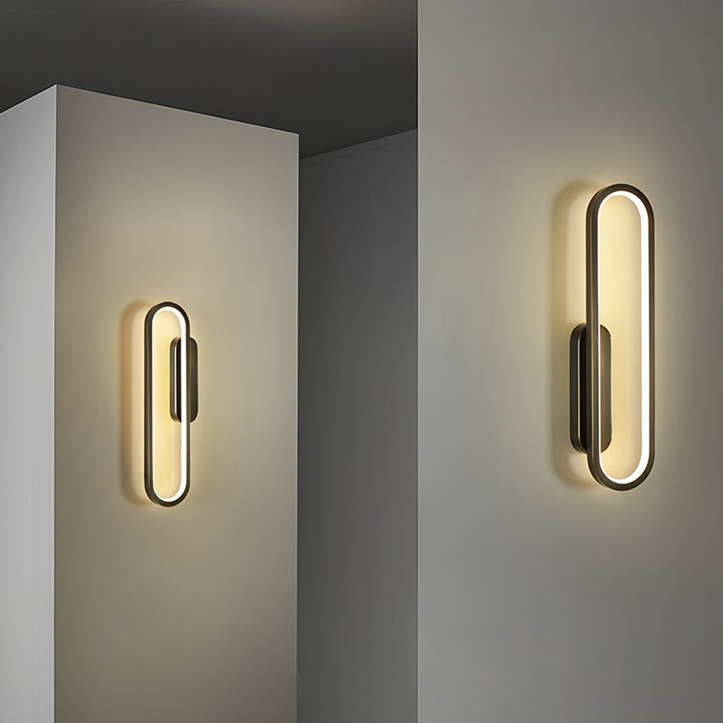 WHITBY OVAL LED AMBIENT WALL LANTERN
