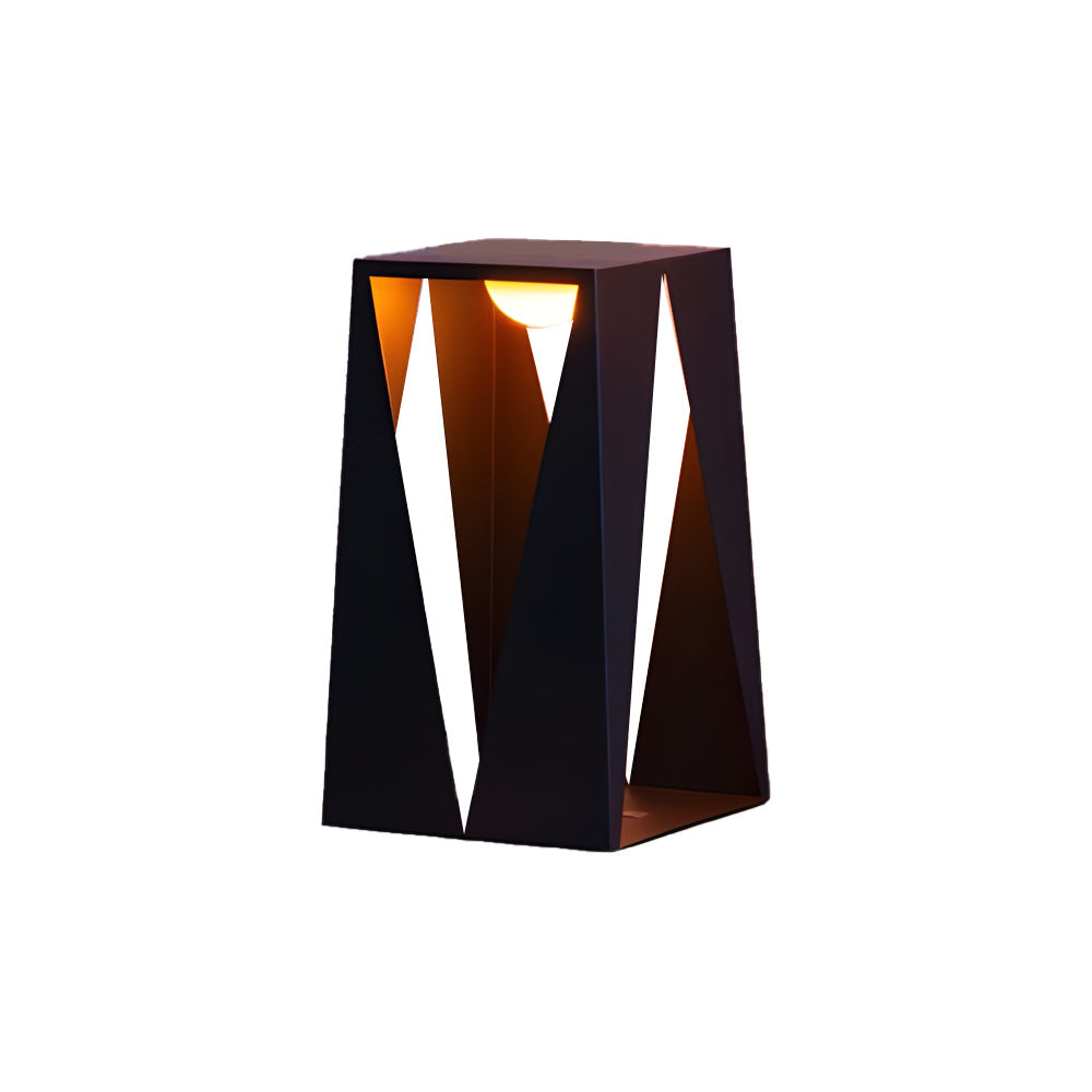 WINTHORPE RAINPROOF LANDSCAPE FLOOD LIGHT, CONTEMPORARY GEOMETRIC DESIGN