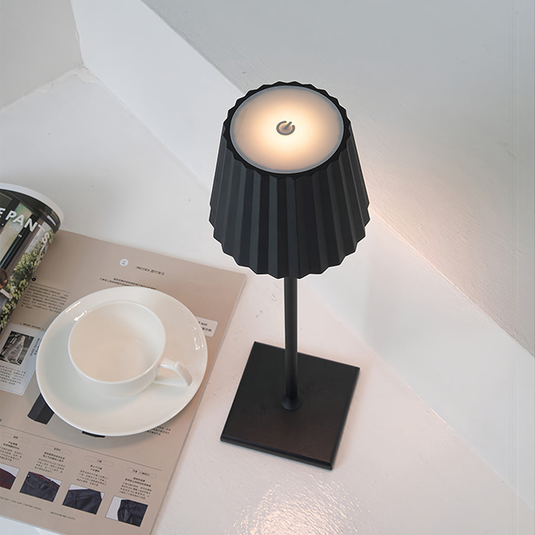 CHATHAM RECHARGEABLE TOUCHLESS METAL BUFFET LAMP