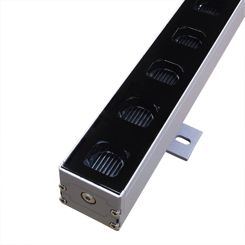1. **WALTHAM WATERPROOF LED OUTDOOR ILLUMINATOR**  
   A robust lighting solution designed for exterior wall washing, offering vibrant illumination while withstanding the elements.

2. **HASTINGS RAINPROOF LED WALL WASHER**  
   A sophisticated fixture th