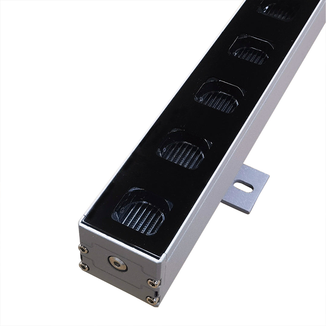 1. **WALTHAM WATERPROOF LED OUTDOOR ILLUMINATOR**  
   A robust lighting solution designed for exterior wall washing, offering vibrant illumination while withstanding the elements.

2. **HASTINGS RAINPROOF LED WALL WASHER**  
   A sophisticated fixture th