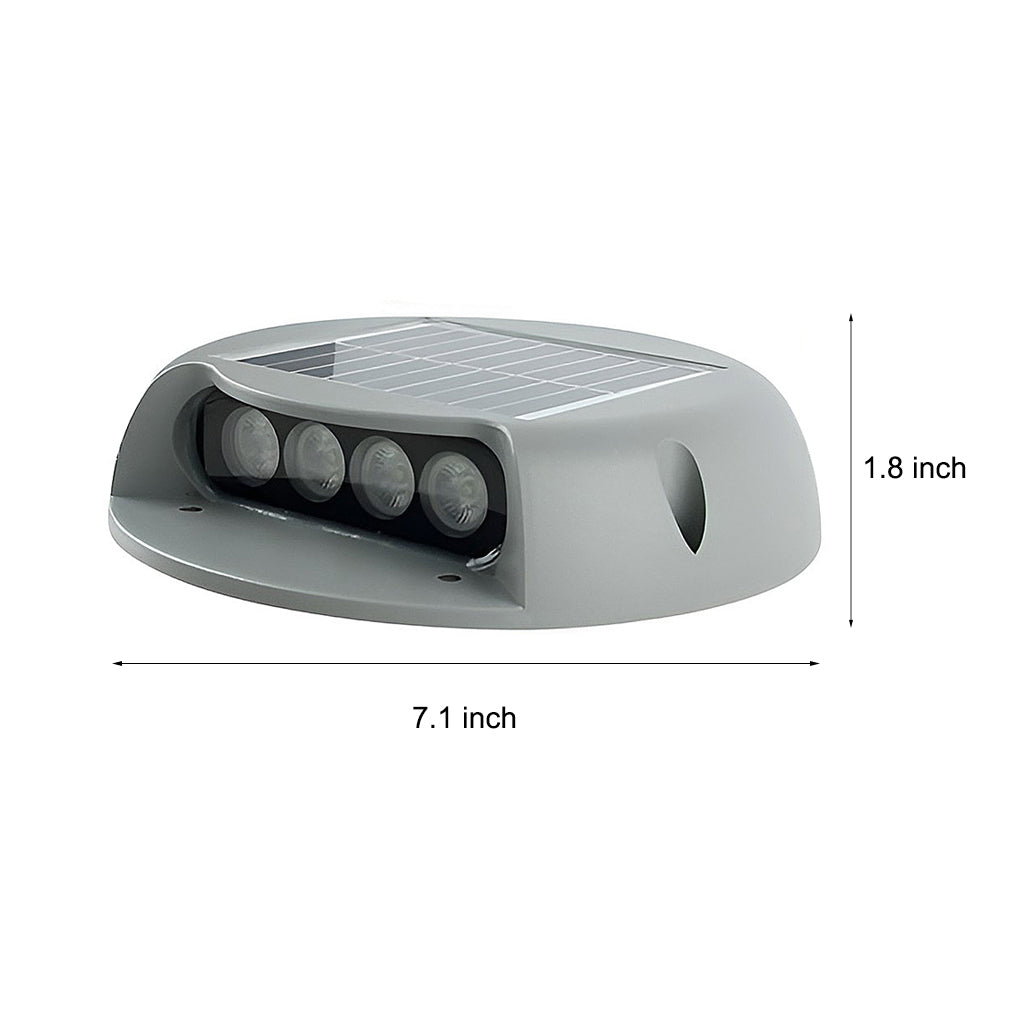 RAVENHURST SOLAR-POWERED LED PATHWAY LANTERN