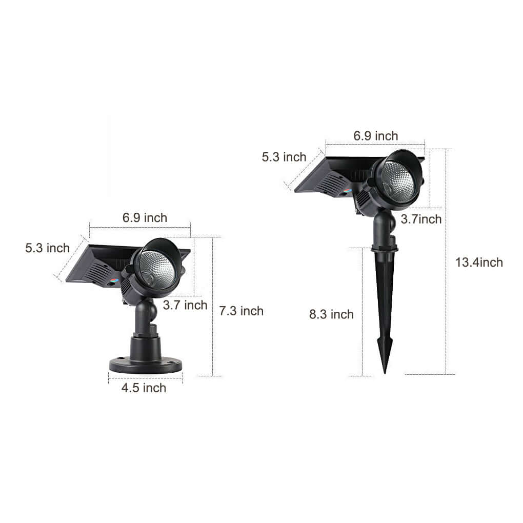 WINTHROP SOLAR-POWERED GARDEN TREE ILLUMINATOR