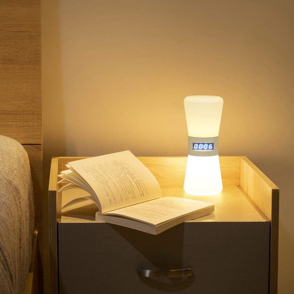 WINDSOR HOURGLASS ILLUMINATION TABLE LAMP WITH GRAVITY SENSOR
