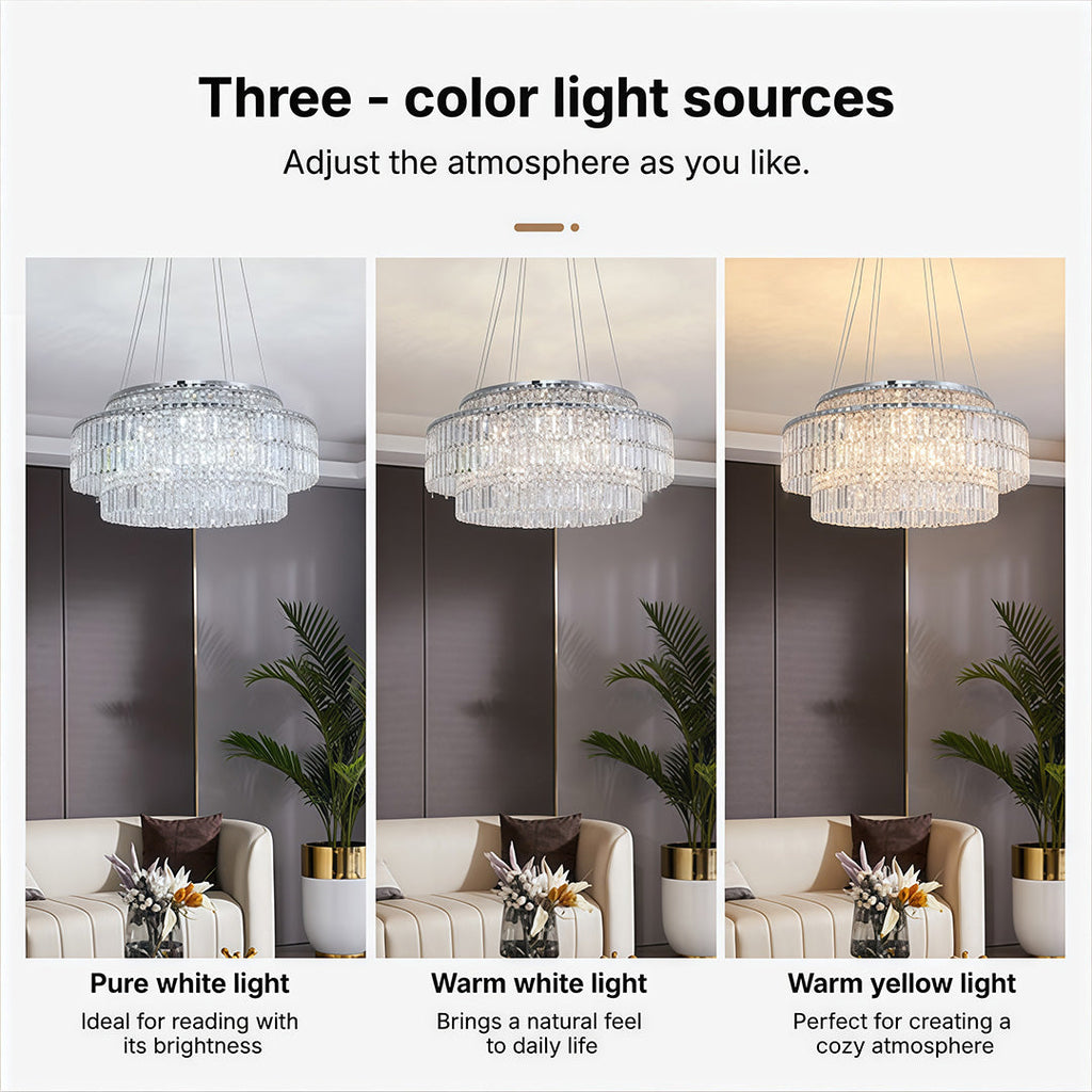 WINDSOR CRYSTAL CIRCLE HANGING LANTERN