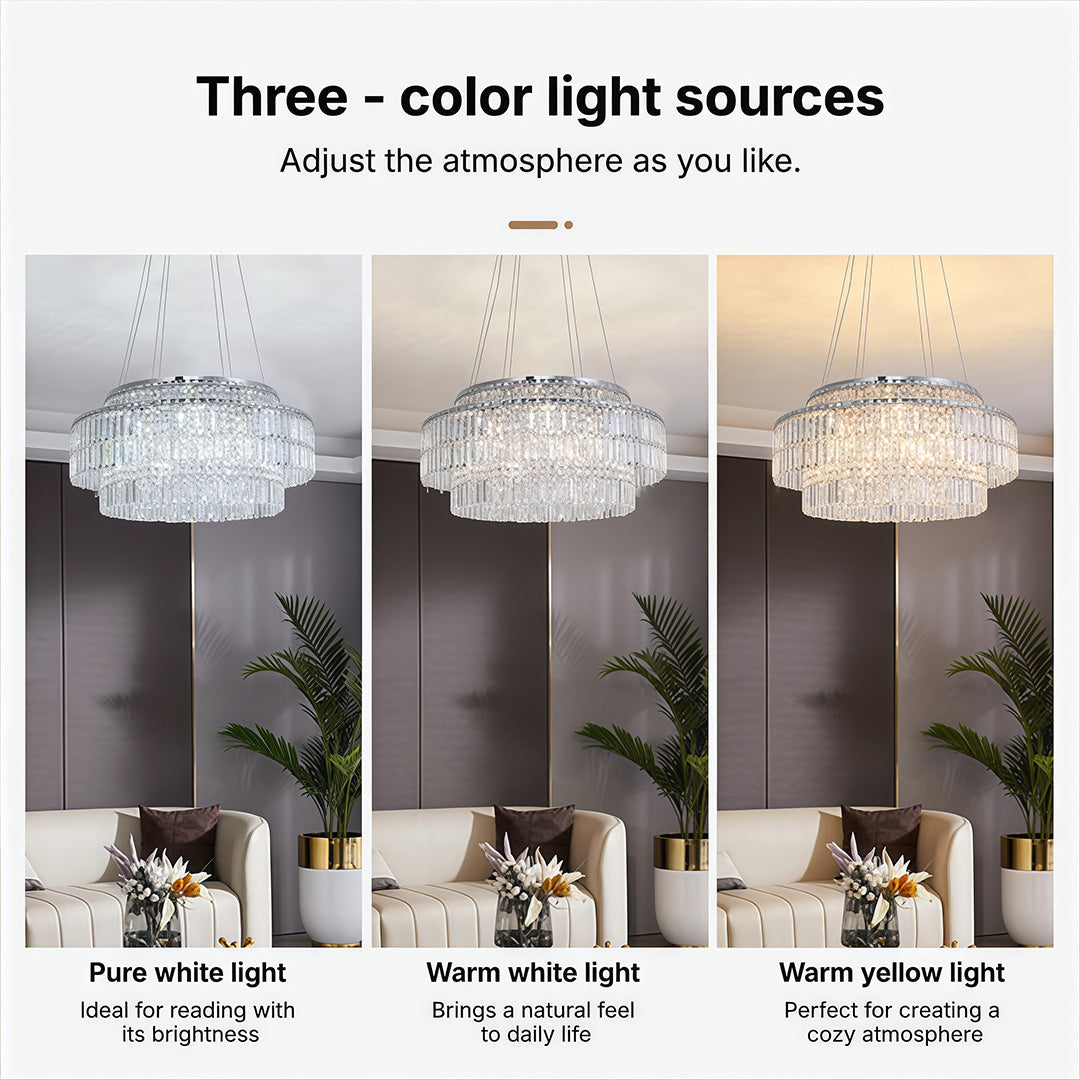 WINDSOR CRYSTAL CIRCLE HANGING LANTERN