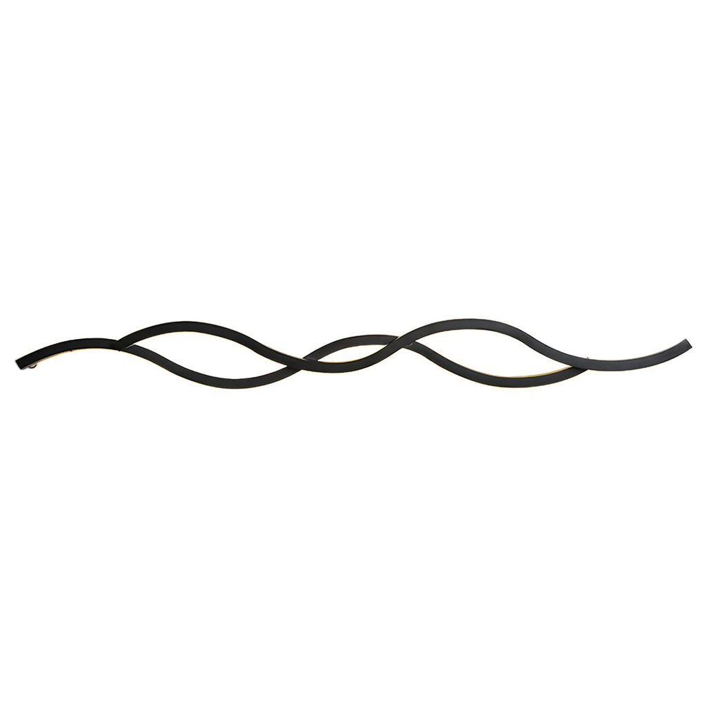 WINDSOR WAVE CONTEMPORARY WALL SCONCE, CURVILINEAR DESIGN LAMP