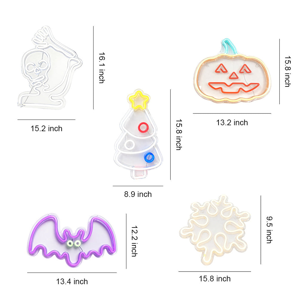 HALLOWEENIAN GLOWING SPIRIT USB ILLUMINATION SIGN