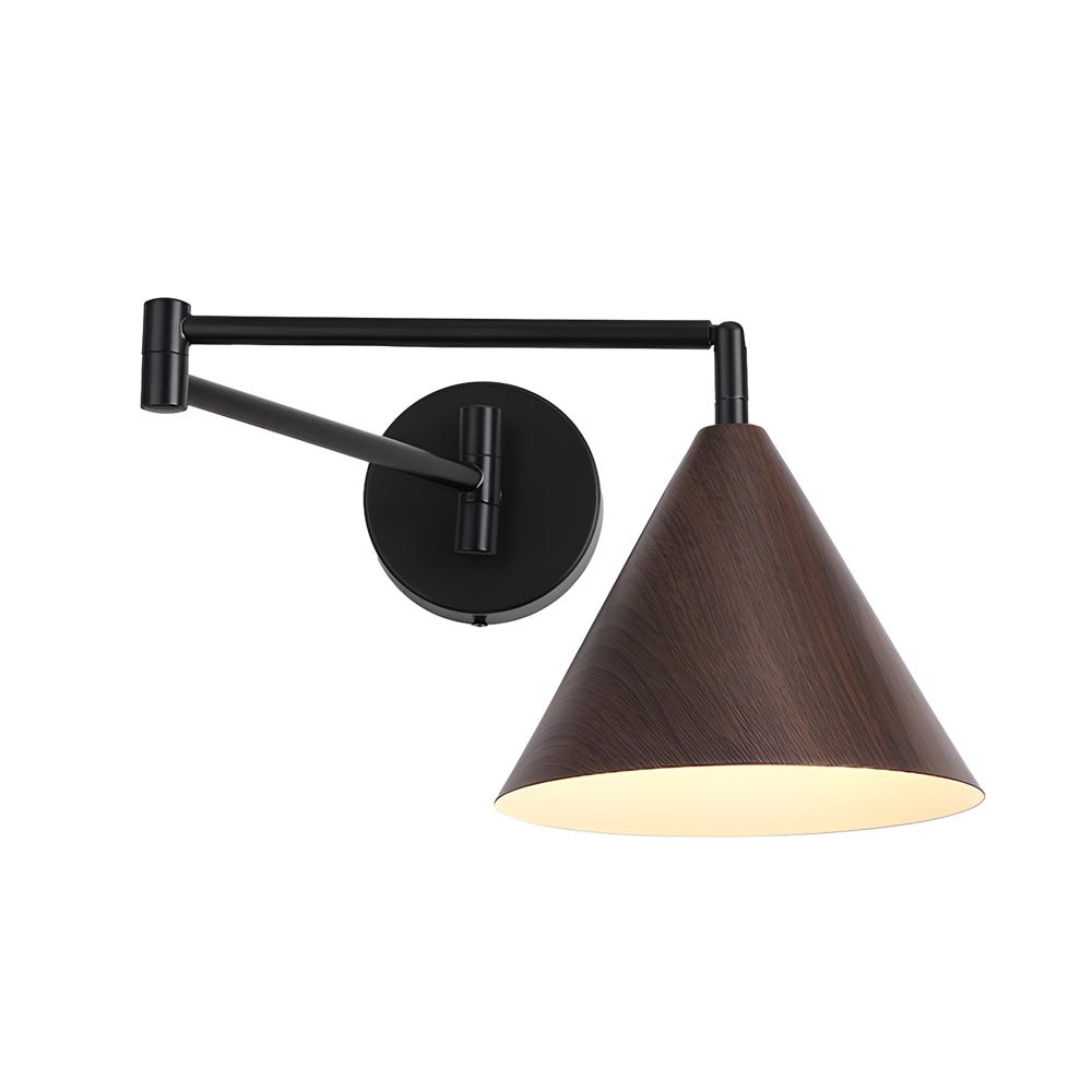 THISTLEWOOD CONICAL SWING ARM LIGHTING SCONCE