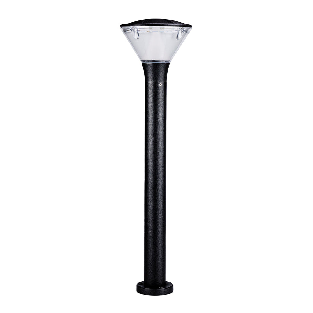 THORNBURY RUSTIC LED GARDEN PILLAR LANTERN
