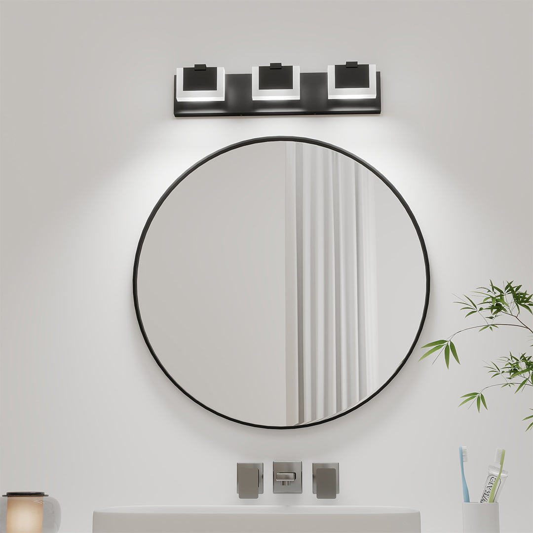 WINDSOR CHROME ILLUMINATION MIRROR LAMP