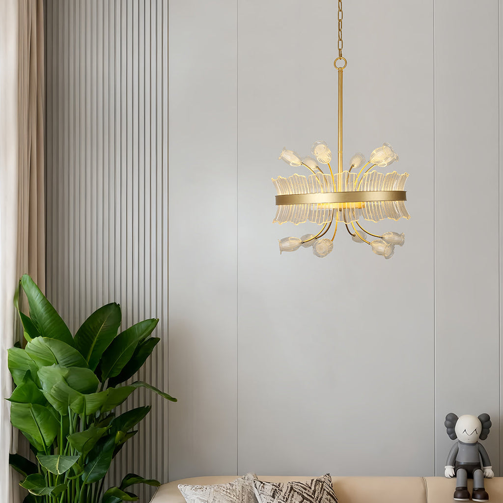 FLORENCE GARDENIA ADJUSTABLE CEILING SUSPENSION LIGHT