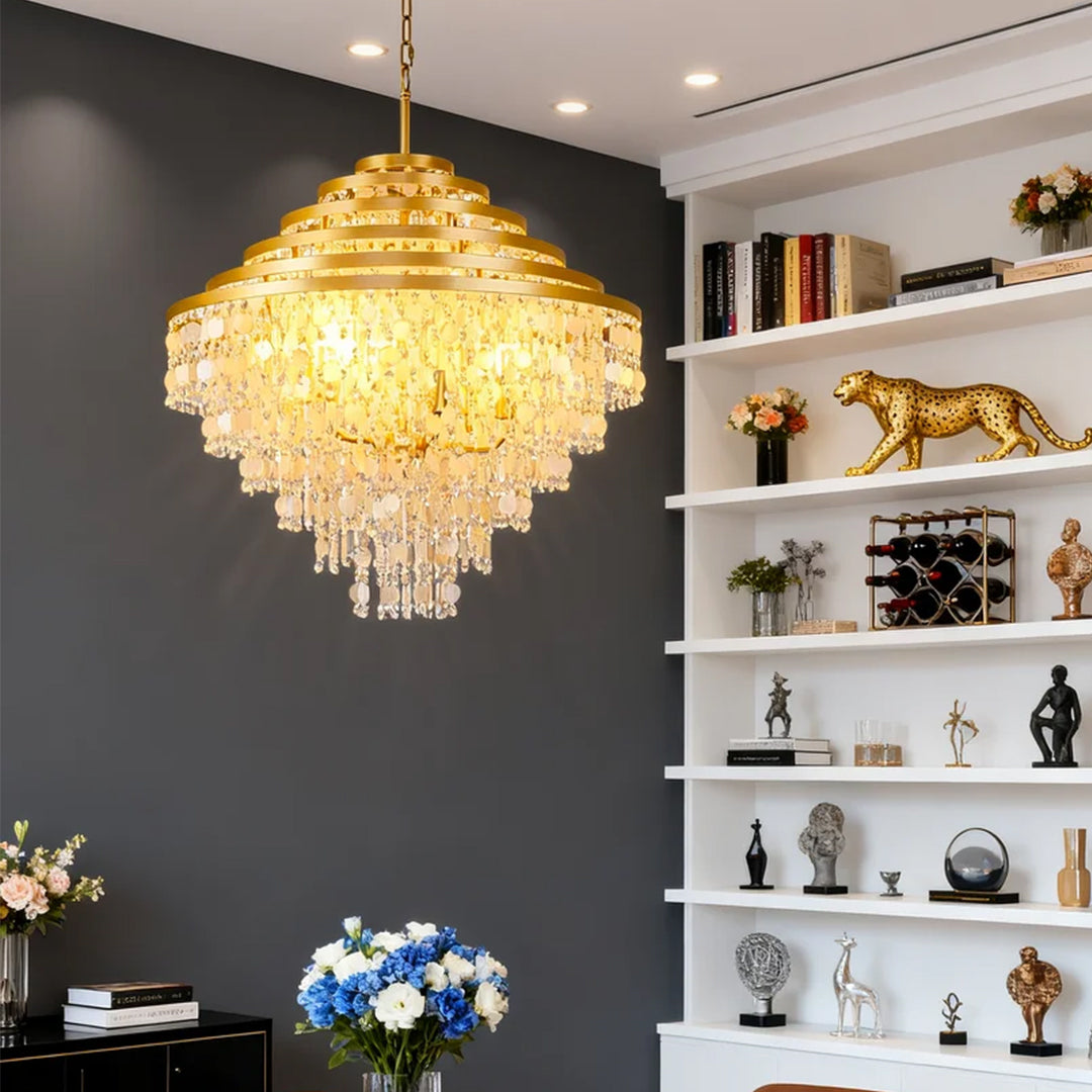 WINTERBOURNE SHELL WHIRL CEILING LUMINAIRE