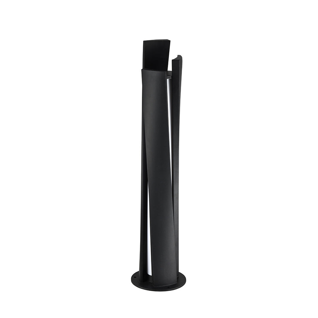 FENWICK ANODIZED ALUMINUM OUTDOOR BOLLARD LUMINAIRE