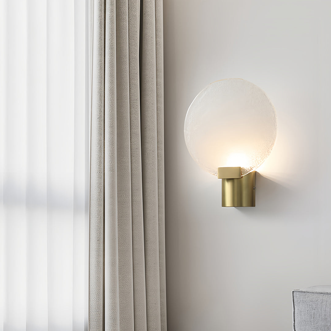 WINTHORPE CRYSTAL WALL SCONCES, LAVERTON TAPERED TABLE LAMP & HARTFIELD UNDER-BED GLOW STRIP