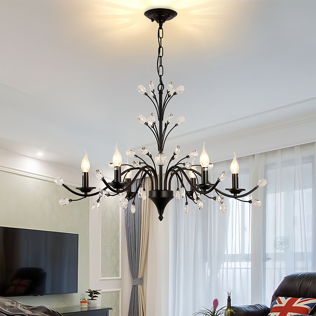 WINDSOR LED CANDLELIGHT CEILING CHANDELIER