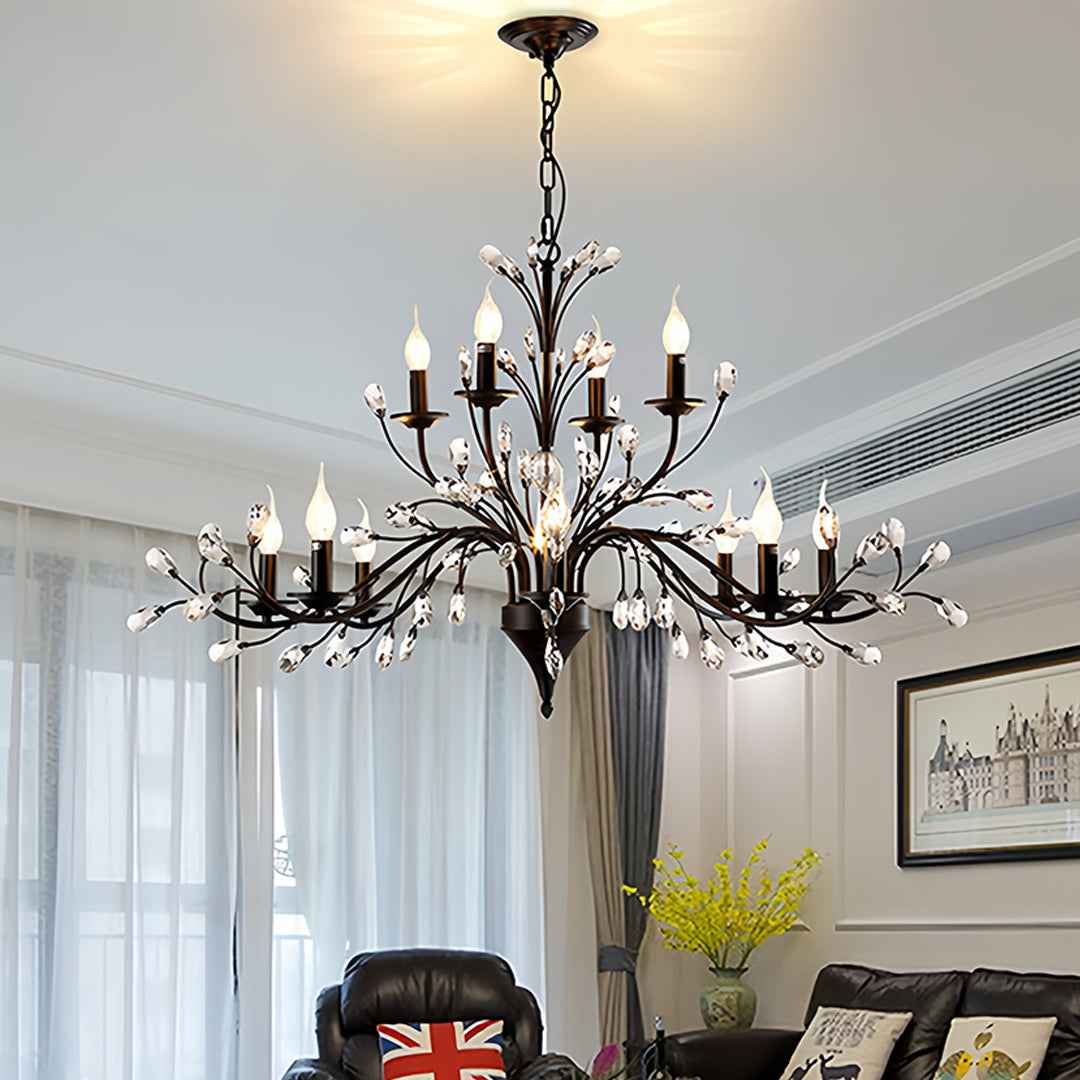 WINDSOR LED CANDLELIGHT CEILING CHANDELIER