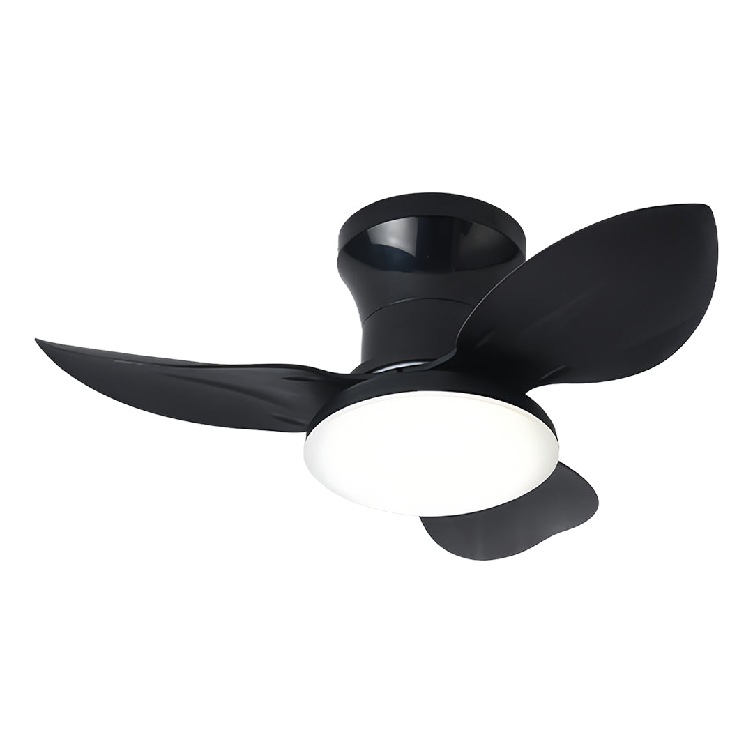WINDSOR WHISPER 3-BLADE CEILING FAN WITH DIMMABLE LIGHT AND REMOTE CONTROL