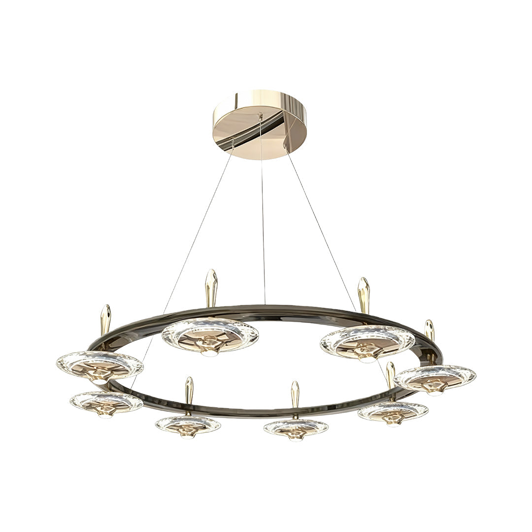 WINDSOR CRYSTAL ORB CEILING LUMINAIRE