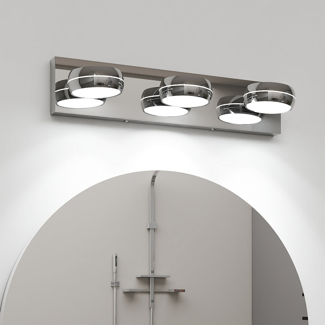 WINDSOR ALUMINUM REFLECTIVE VANITY ILLUMINATOR