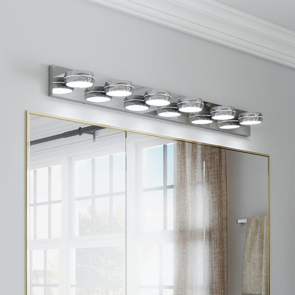 WINDSOR ALUMINUM REFLECTIVE VANITY ILLUMINATOR