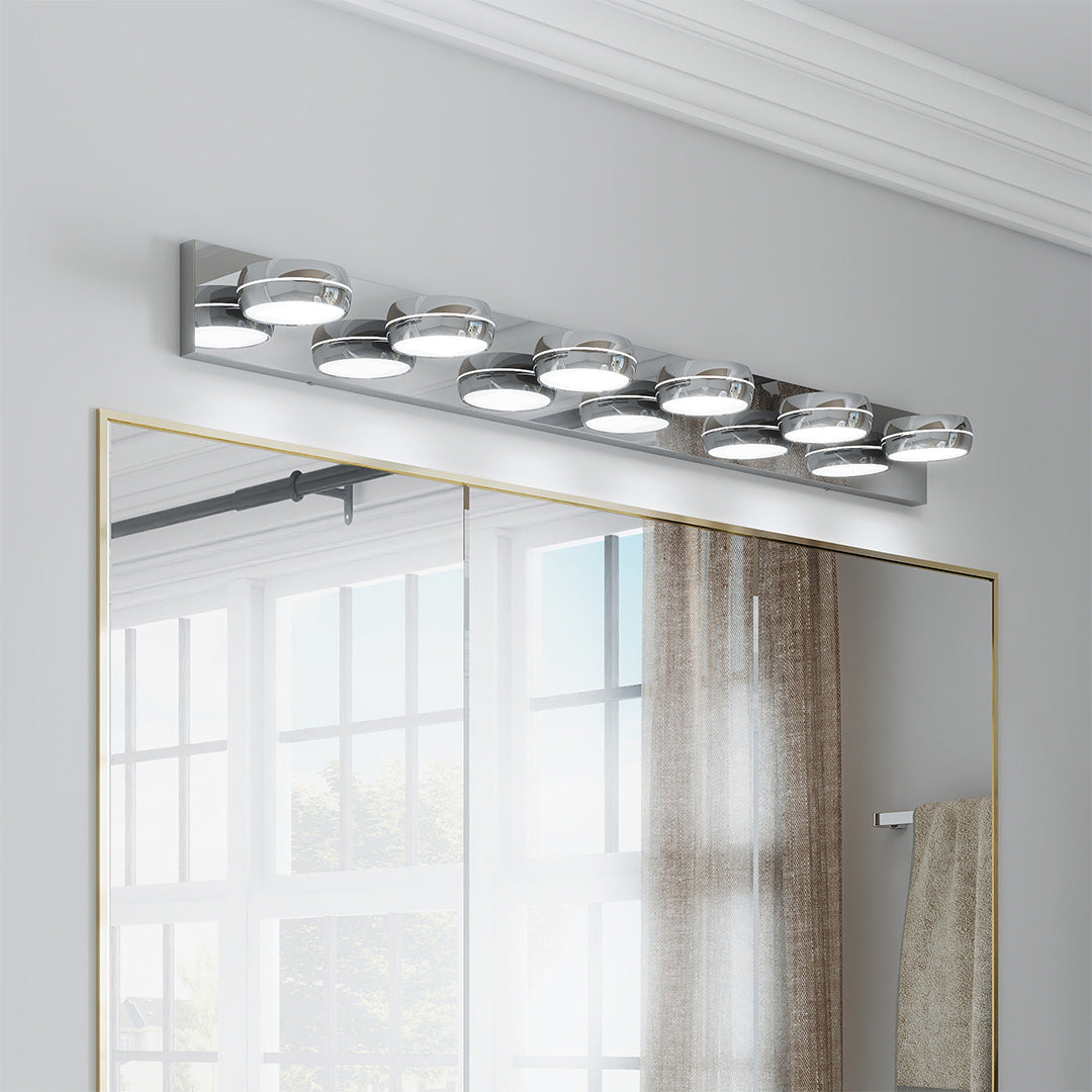 WINDSOR ALUMINUM REFLECTIVE VANITY ILLUMINATOR