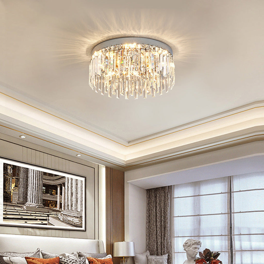 WINDSOR CRYSTAL CIRCULAR CEILING LANTERN