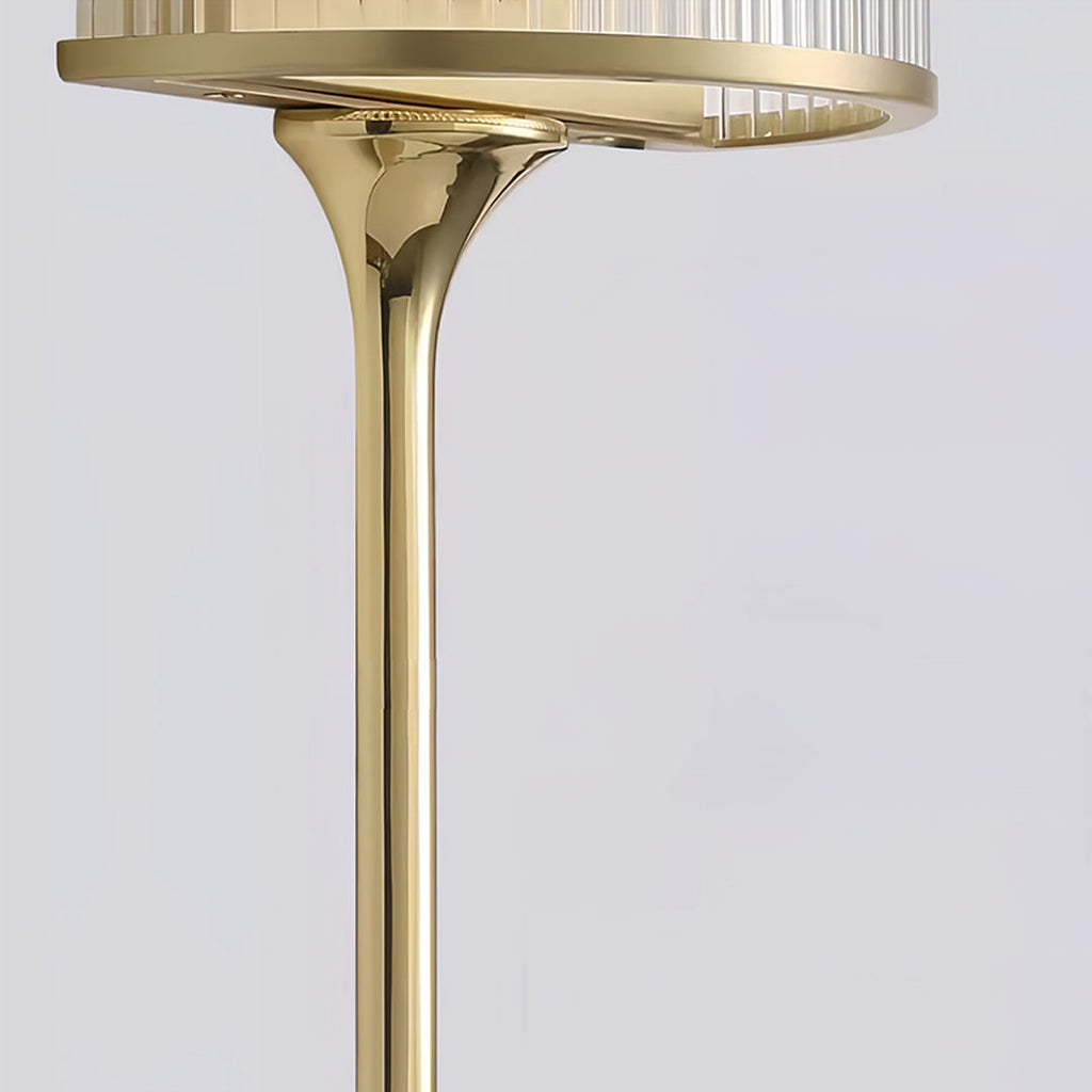 BRAMBLEFORD BRASS & GLASS WALL SCONCE