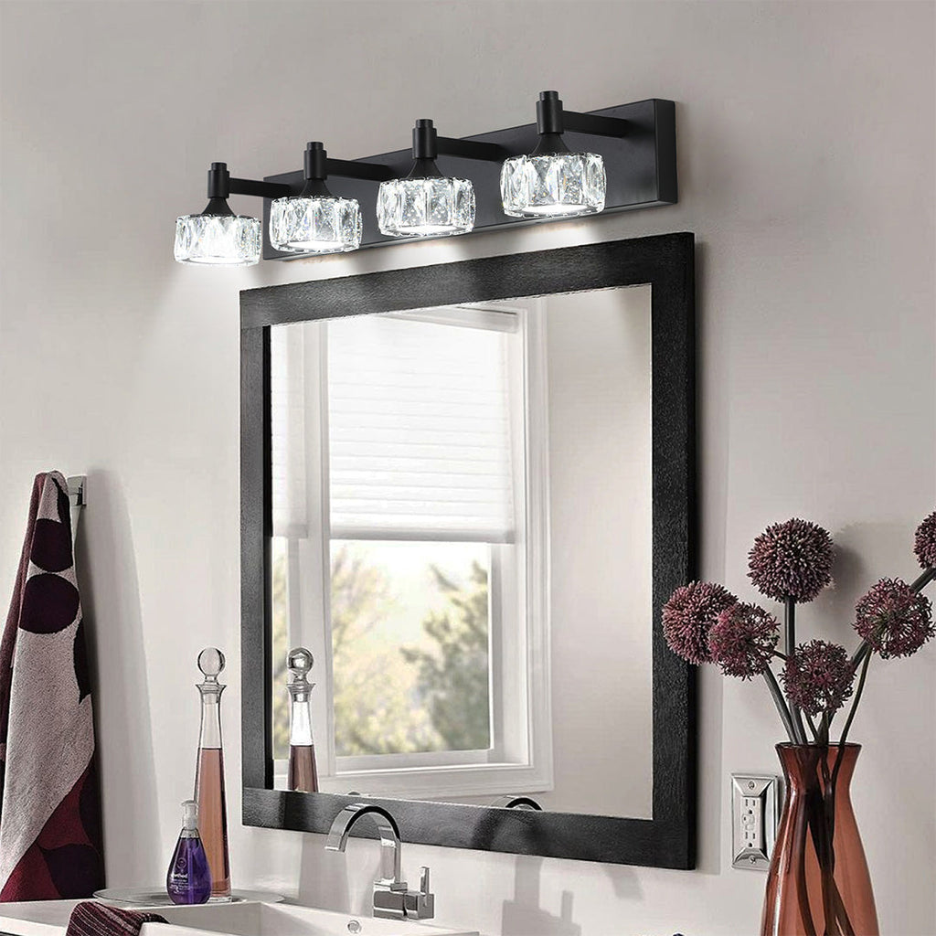 BRIDGEMAN CRYSTAL GLOBE VANITY LANTERN