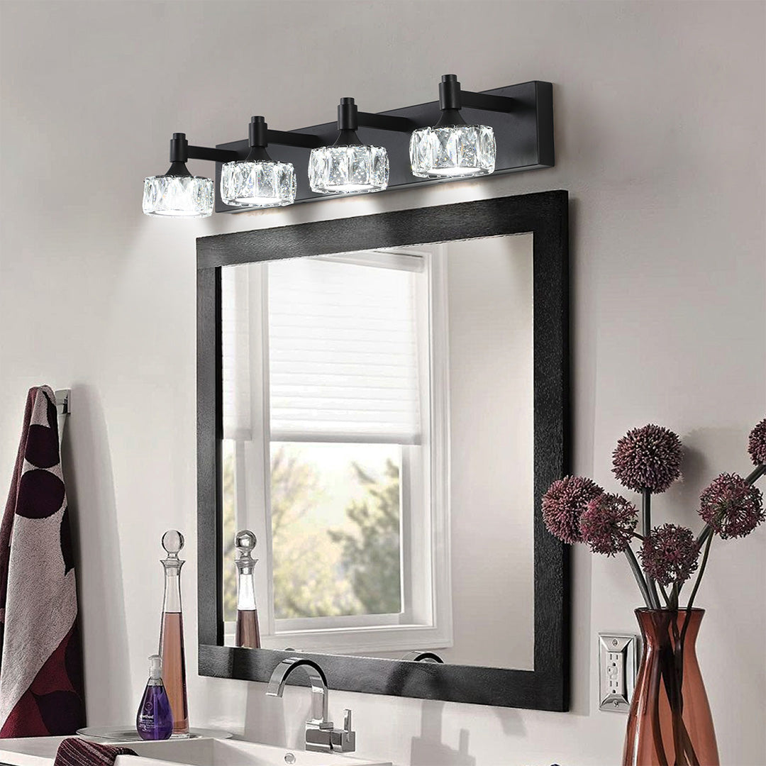 BRIDGEMAN CRYSTAL GLOBE VANITY LANTERN