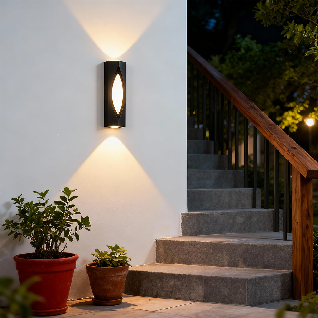 BRAMBLETON OUTDOOR LED WALL CANDLE SCONCE
