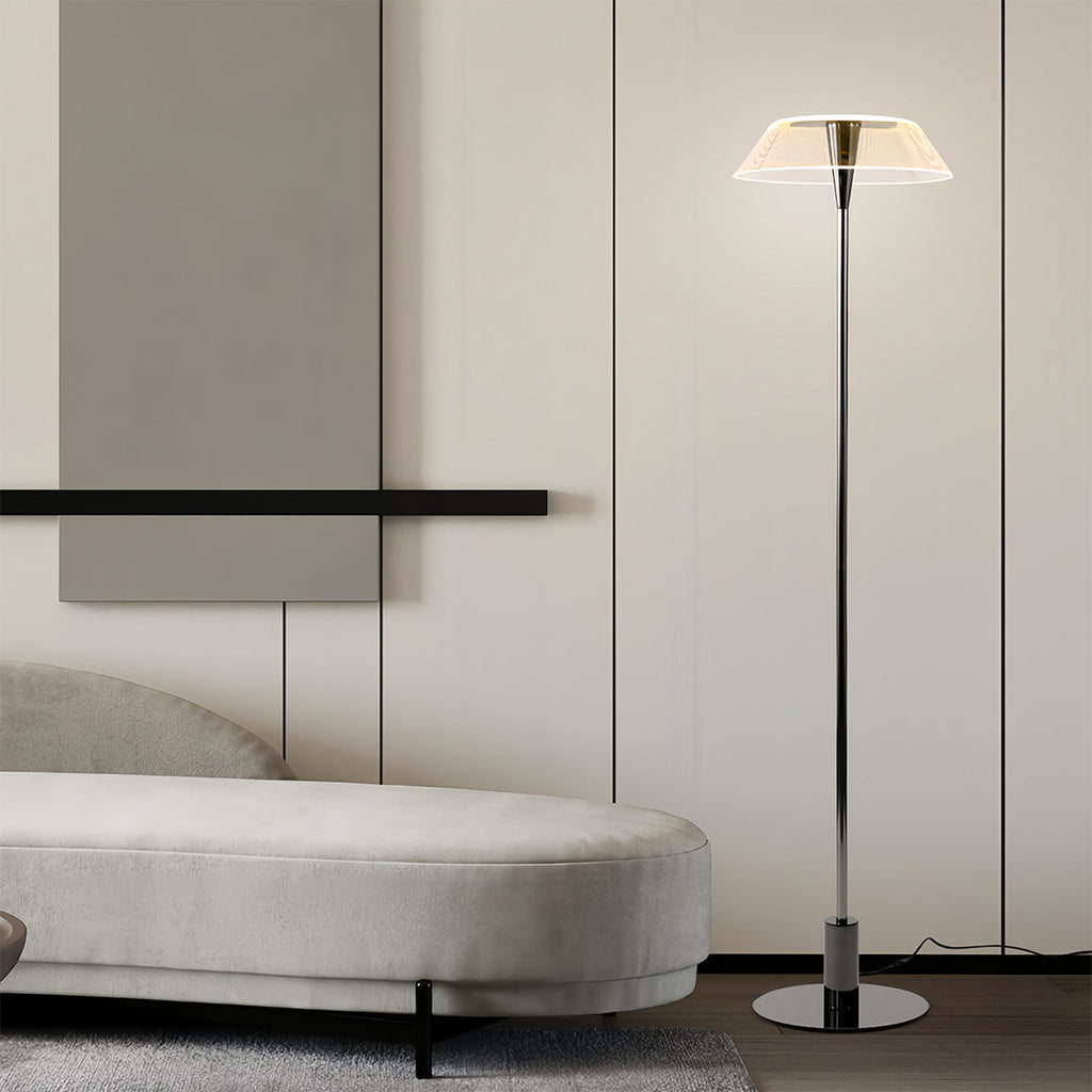 WHITBY TAPERED LUMINAIRE - Sleek Vertical Design Standing Light