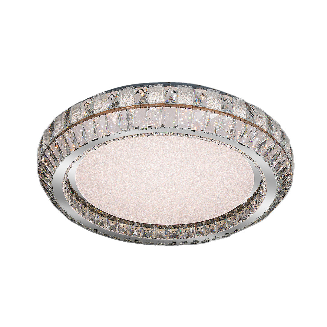 FARINGTON CRYSTAL FLUSH CEILING GLOW