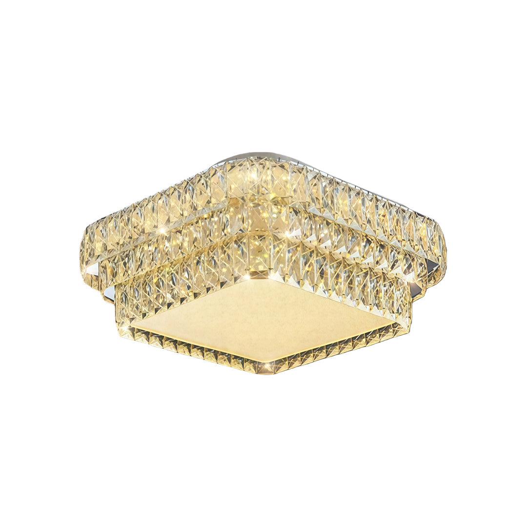 WINTHROP CRYSTAL EMBEDDED LED CEILING LANTERN